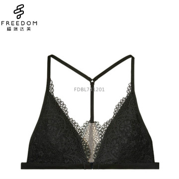 Sexy pictures of sexy ladies fancy girls bra crochet lace triangle crop top bra bralette